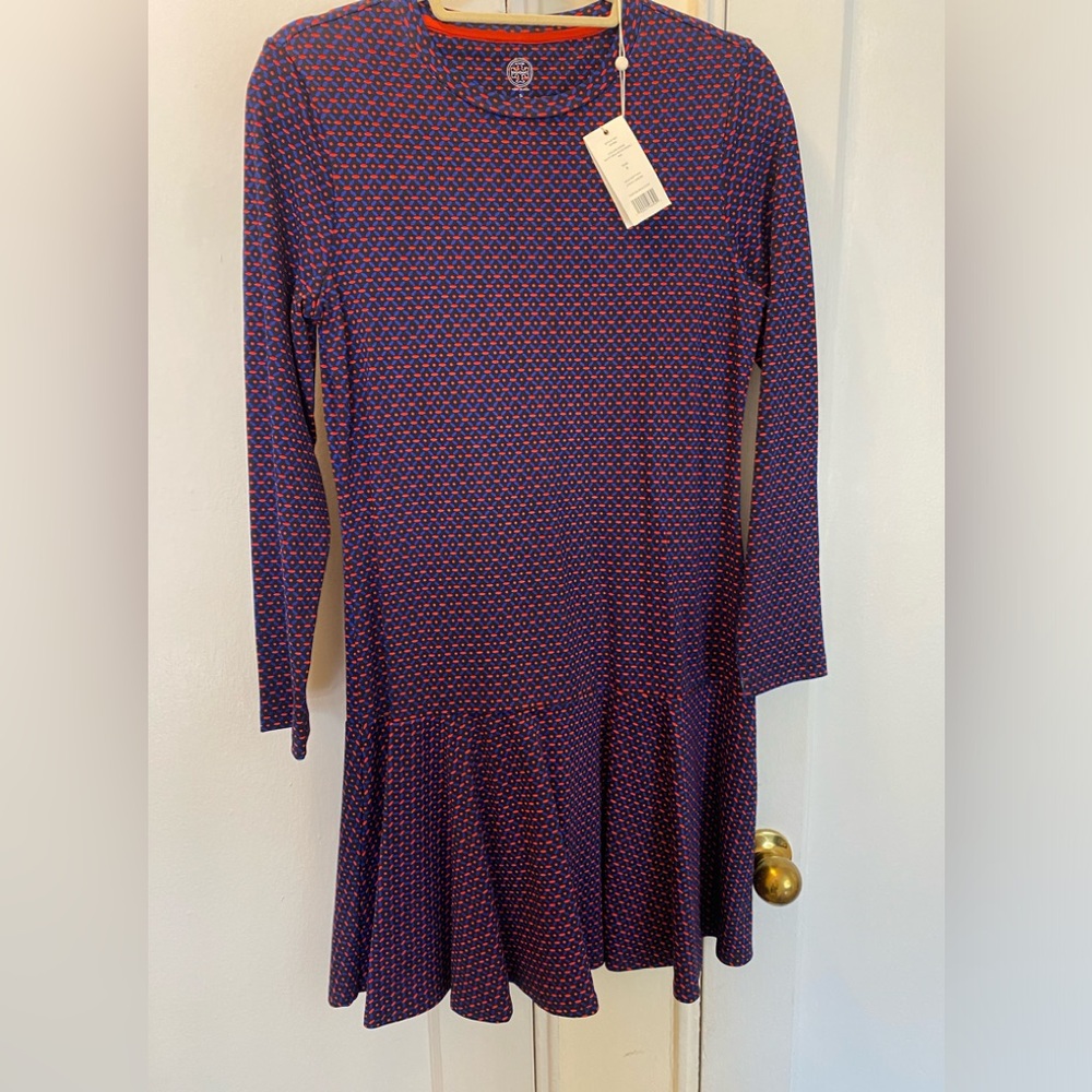 Tory Burch flounce dress, size small